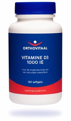 ORTHOVITAAL VITAMINE D3 1000IE 120CAPS